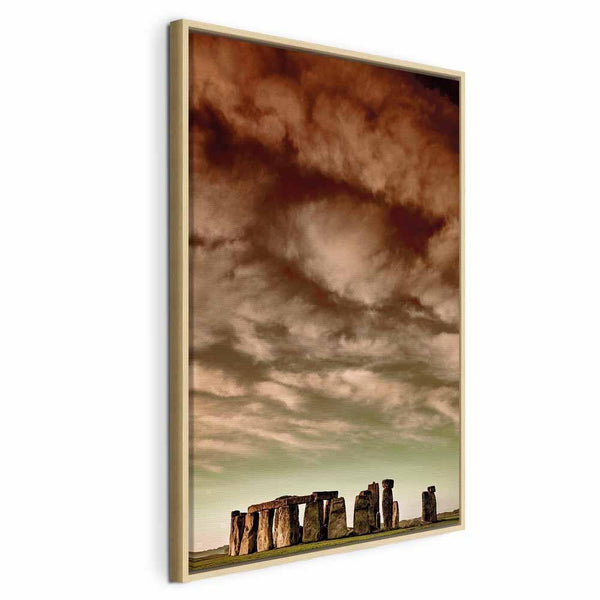Quadro - Clouds Over Stonehenge (1 Part) Vertical