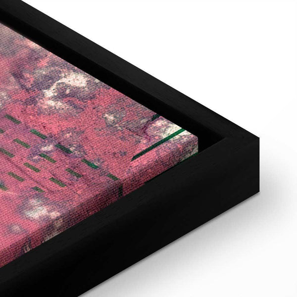 Quadro - Crimson Abstraction (1 Part) Vertical