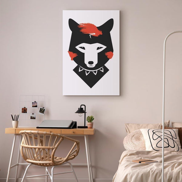 Quadro - Polite Fox (1 Part) Vertical