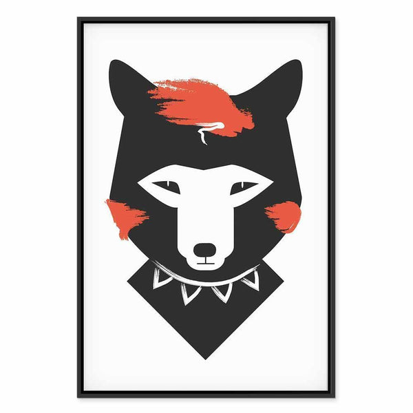 Quadro - Polite Fox (1 Part) Vertical