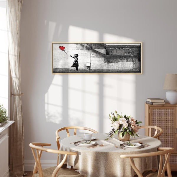 Quadro - There is Always Hope (1 Part) Narrow Red