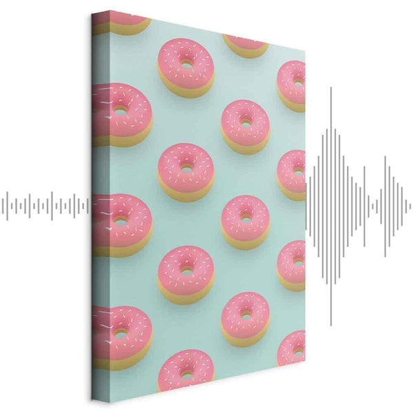 Quadro - Pastel Donuts (1 Part) Vertical