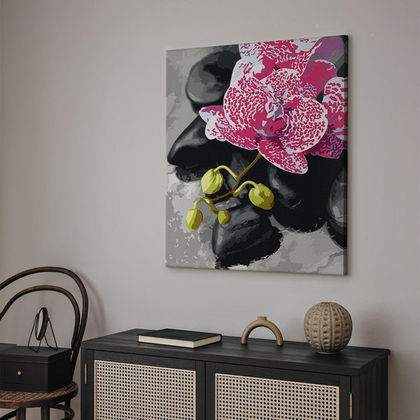 Quadro fai da te - Pink Orchid
