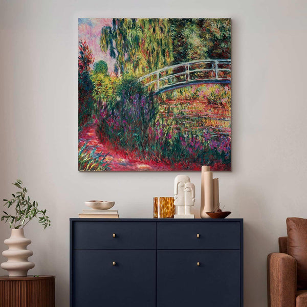 Quadro - Claude Monet – The Japanese Footbridge