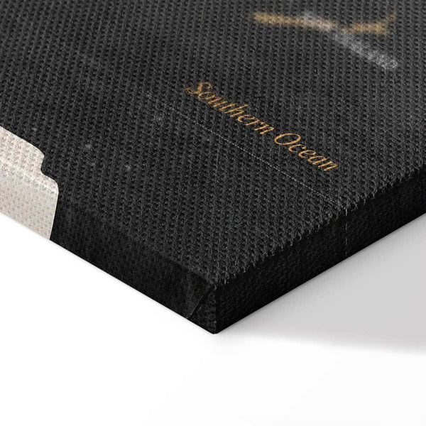 Quadro - World Map: Secrets of the Earth