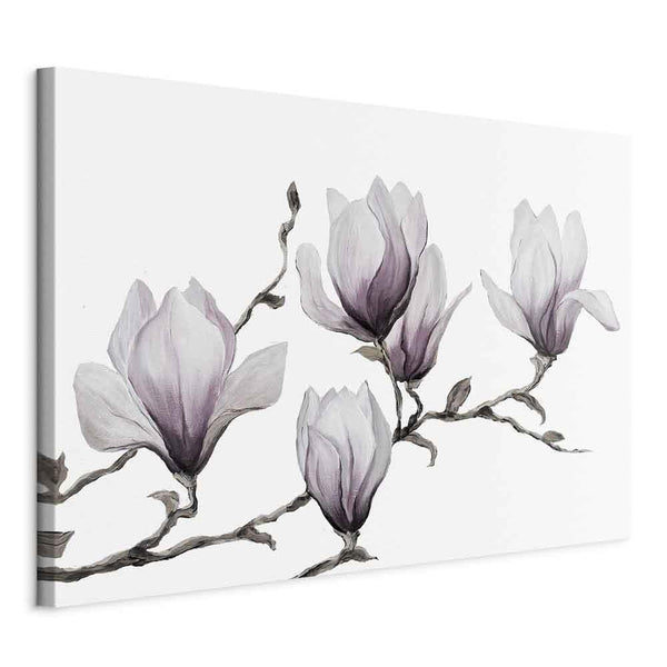 Quadro - Painted Magnolias (1 Part) Wide