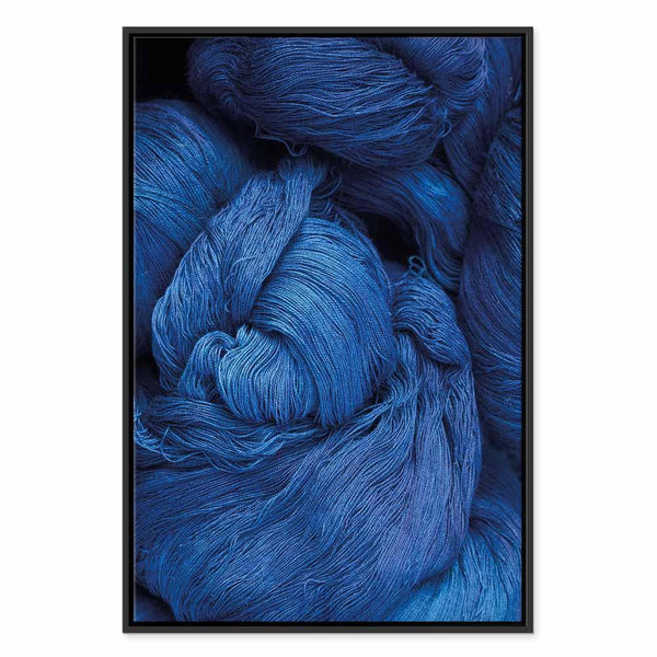 Quadro - Blue Worsted (1 Part) Vertical