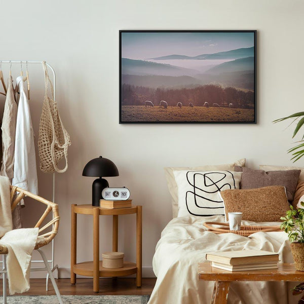 Quadro - Sheep in Mountain Landscape (1-part) - Animals in Nature