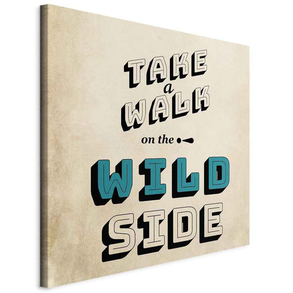 Quadro - Take Walk on the Wild Side (1 Part) Square