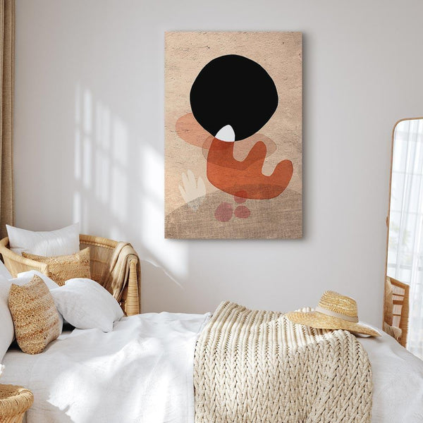 Quadro - Black Stone (1 Part) Vertical