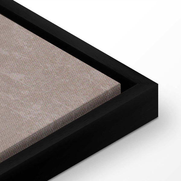 Quadro - Crane dance – bright silhouettes of birds against a warm grey background with texture