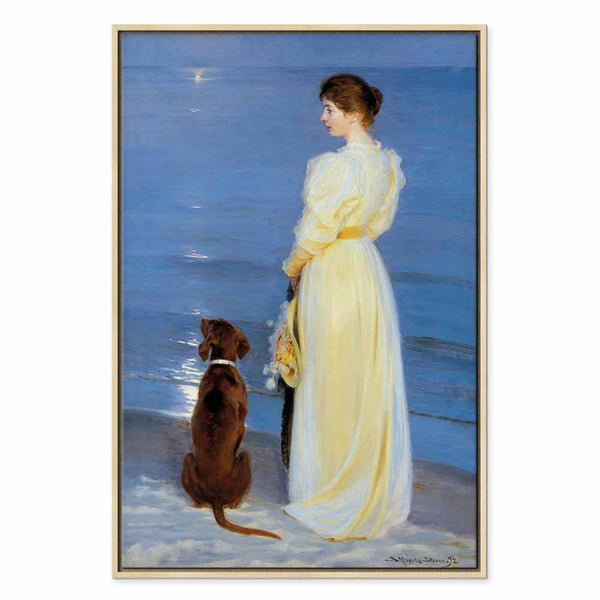 Quadro - Peder Severin Kroyer – Summer Evening in Skagen