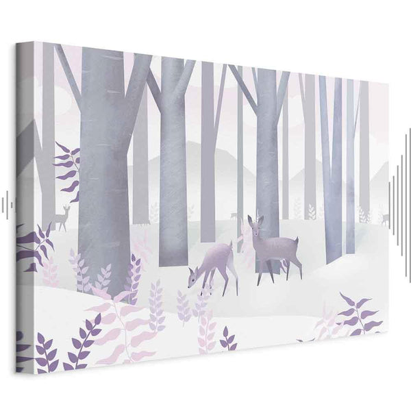 Quadro - Fairy-Tale Forest (1 Part) Vertical - Second Variant