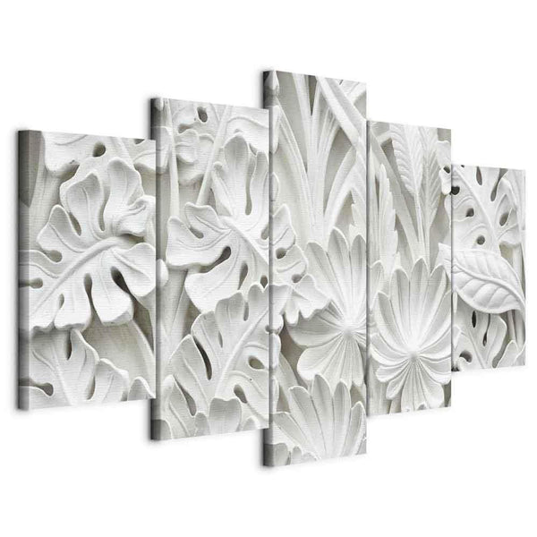 Quadro - Alabaster Garden (5 Parts) Wide