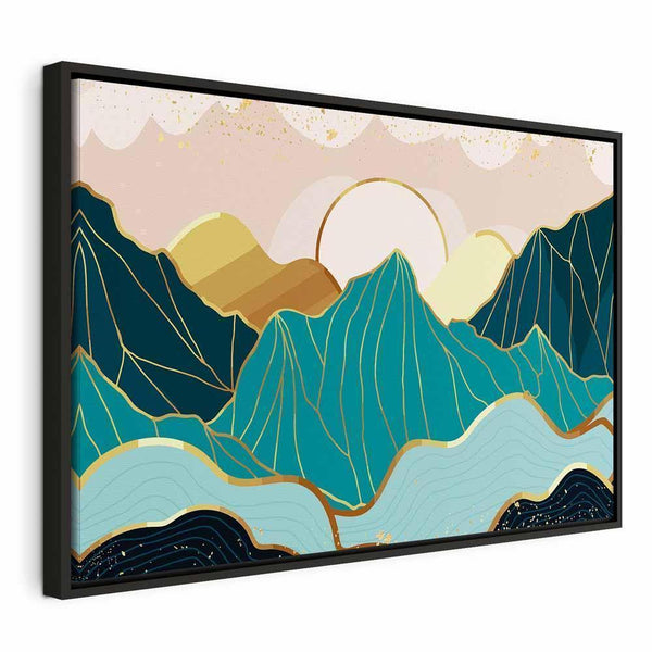 Quadro - Green Pastures (1 Part) Wide