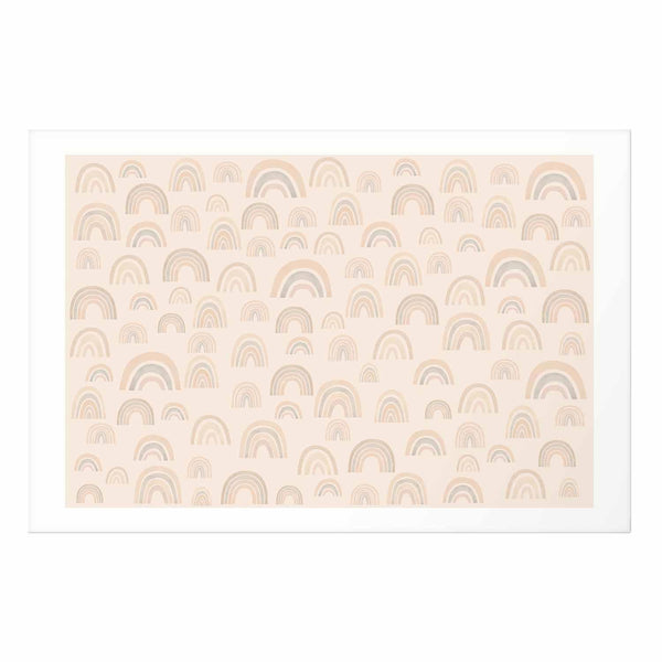 Poster - Pastel Rainbows