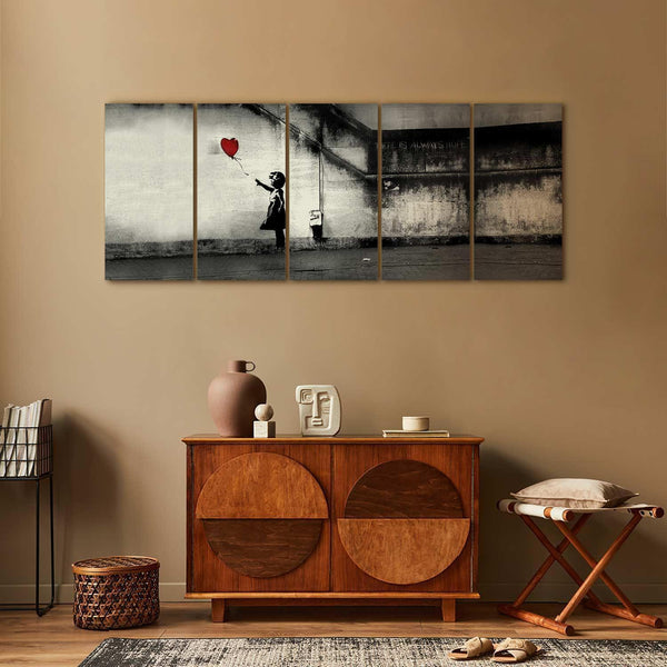 Quadro - Banksy: Runaway Balloon