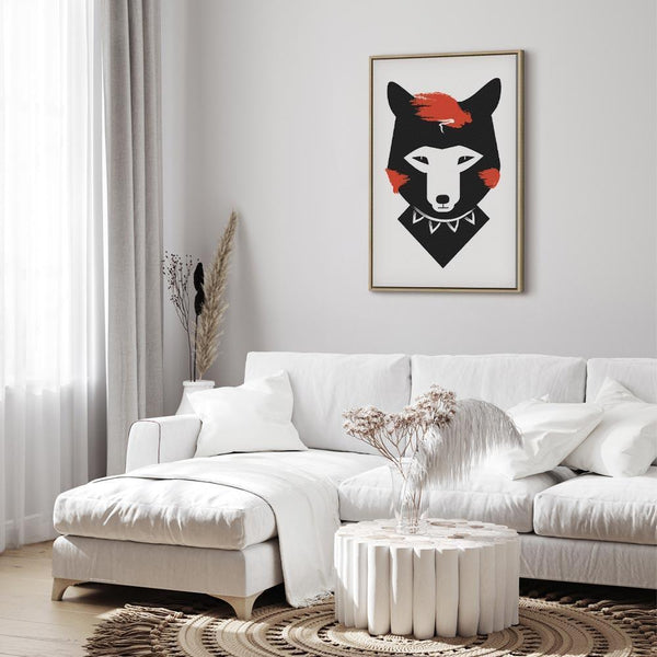 Quadro - Polite Fox (1 Part) Vertical