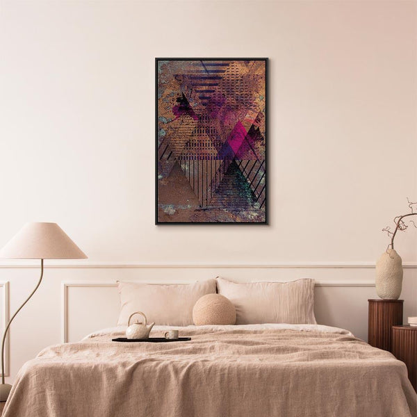 Quadro - Honey Abstraction (1 Part) Vertical
