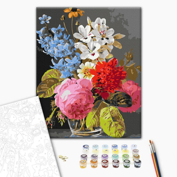 Quadro fai da te - Bouquet in a Glass
