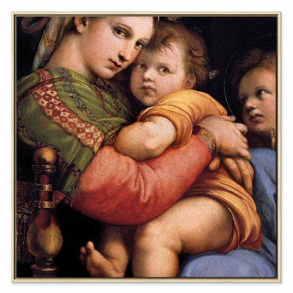 Quadro - Rafael Santi – Madonna on a Chair