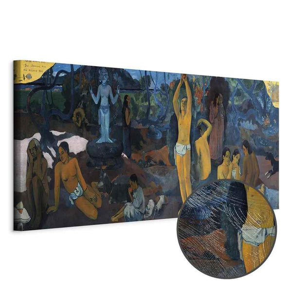 Quadro - Paul Gauguin – Where Do We Come From? What Are We? Where Are We Going?