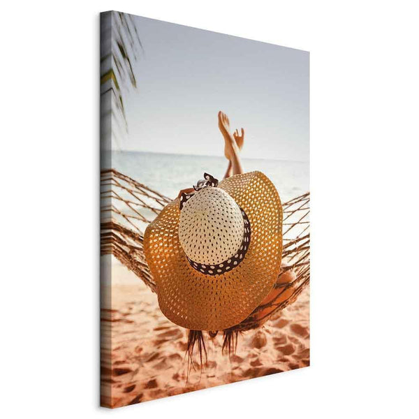 Quadro - Hammock on the Beach (1 Part) Vertical