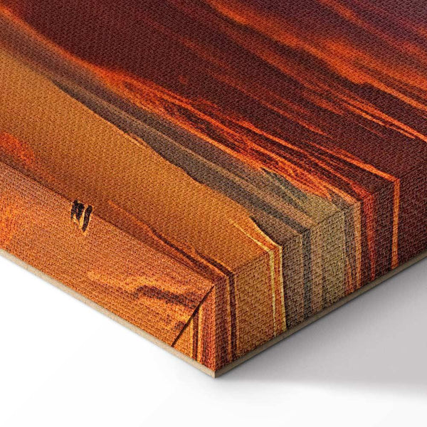 Quadro - Beautiful Sunset - Clouds in Warm Shades