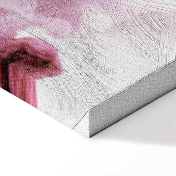 Quadro - Flowery Glamour (1-part) - Flower Petals in Shades of Pink