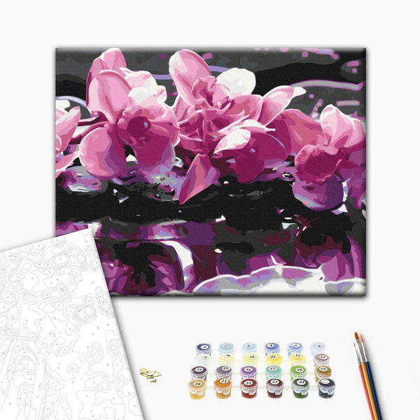 Quadro fai da te - Purple Orchid