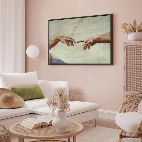 Quadro - Michelangelo – The Creation of Adam (hands)