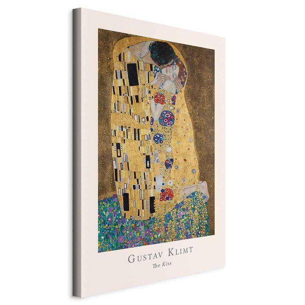 Quadro - Gustav Klimt - The Kiss (1 Part) Vertical