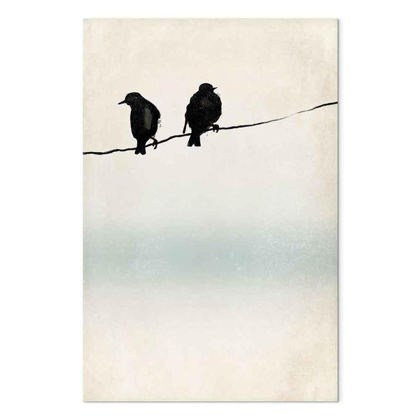 Quadro - Frozen Sparrows (1 Part) Vertical