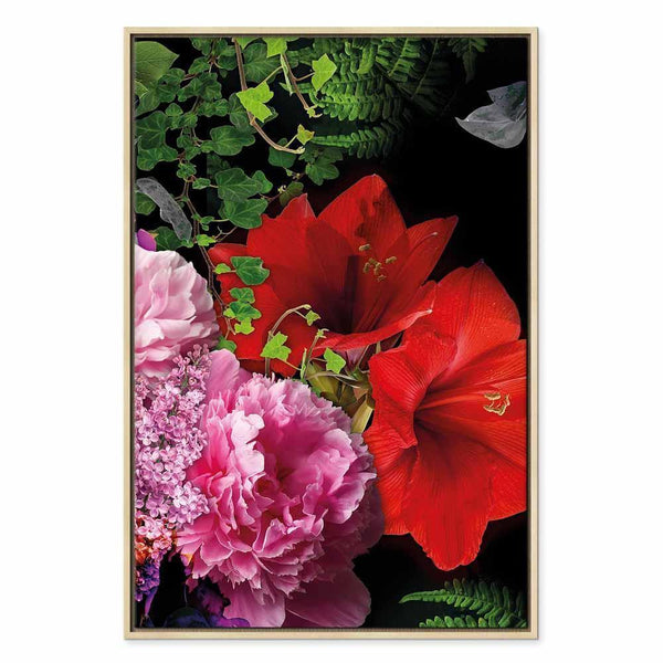 Quadro - Floral Symphony (1 Part) Vertical