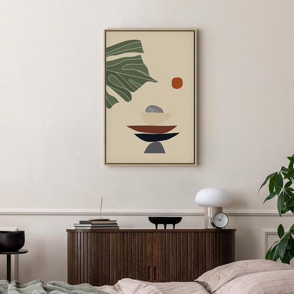 Quadro - On the Sunny Terrace (1 Part) Vertical