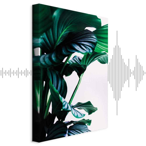 Quadro - Springy Leaves (1 Part) Vertical