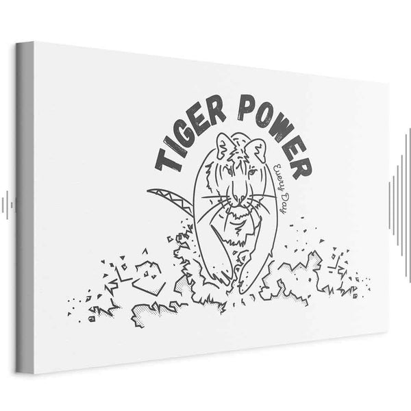 Quadro - Tiger Power (1 Part) Wide