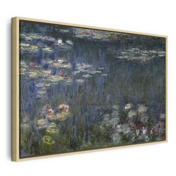 Quadro - Claude Monet – Waterlilies: Green Reflections