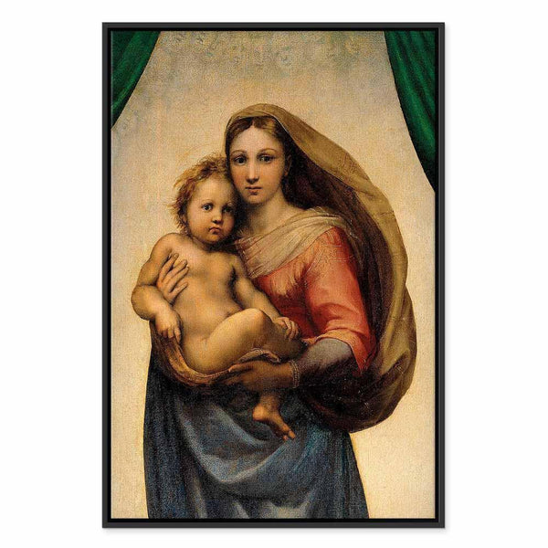 Quadro - Raphael – Sistine Madonna (fragment)