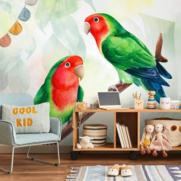 Carta da parati - Lovebirds