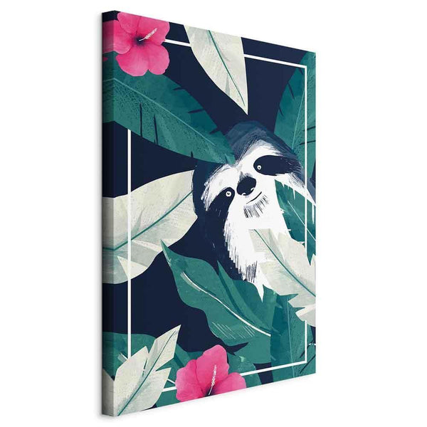 Quadro - Sloth in the Tropics (1 Part) Vertical