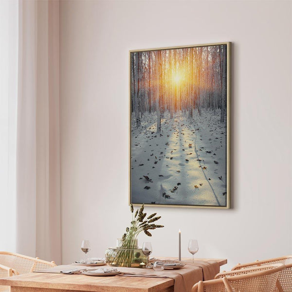 Quadro - Winter Afternoon (1 Part) Vertical