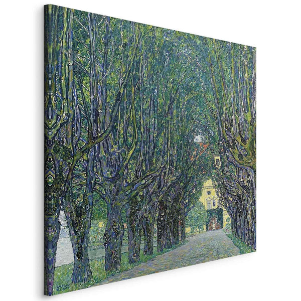 Quadro - Gustav Klimt – Avenue in the Park of Schloss Kammer