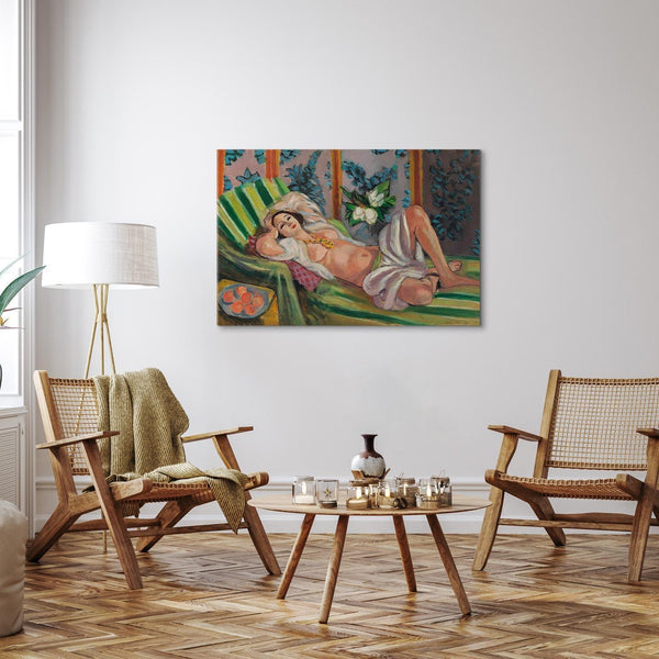Quadro - Henri Matisse – Reclining Odalisque with Magnolias