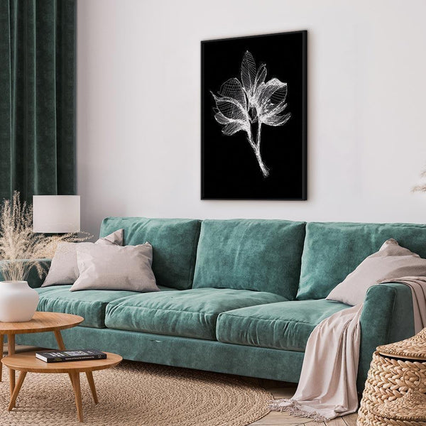 Quadro - Night Flower (1 Part) Vertical