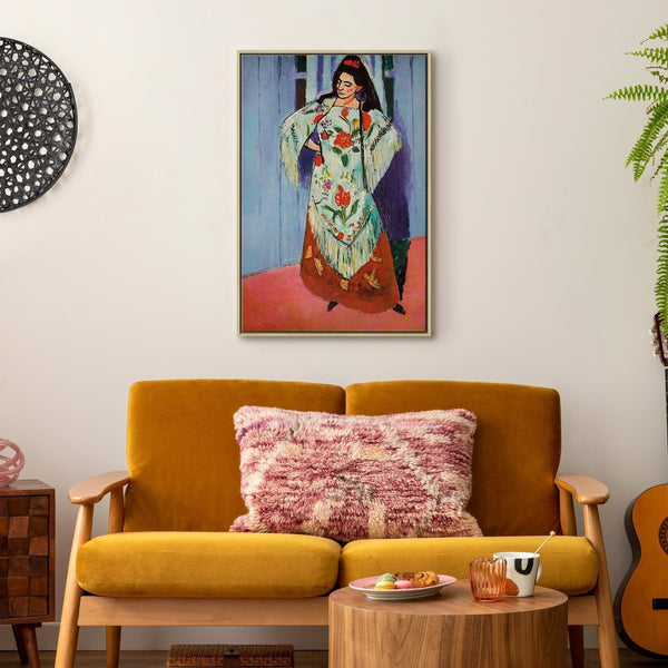 Quadro - Henri Matisse – Madame Matisse with Manila Shawl