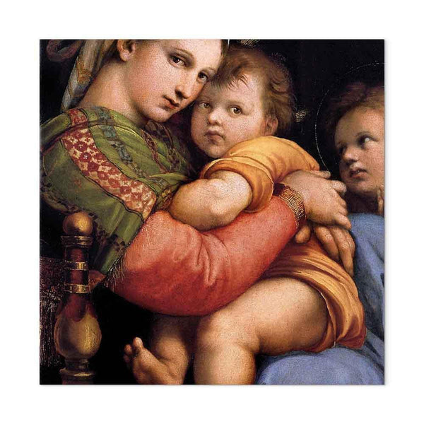 Quadro - Rafael Santi – Madonna on a Chair