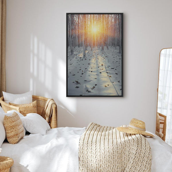 Quadro - Winter Afternoon (1 Part) Vertical