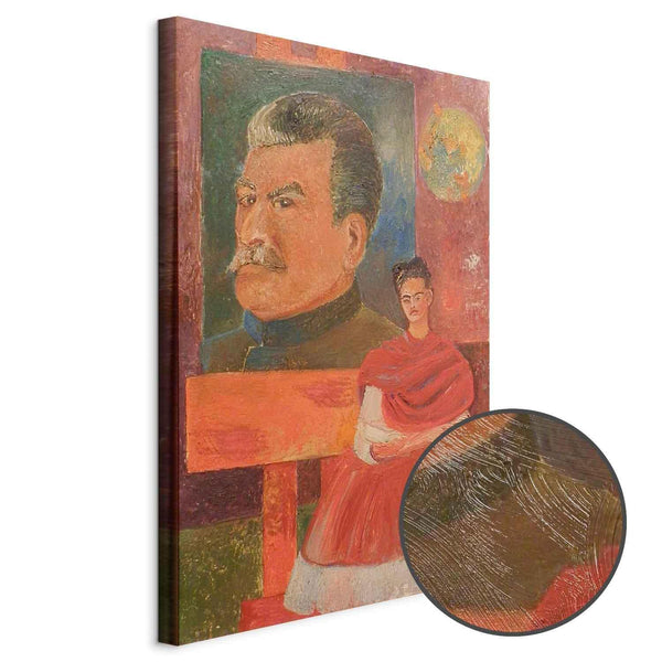 Quadro - Frida Kahlo – Self-Portrait with Stalin