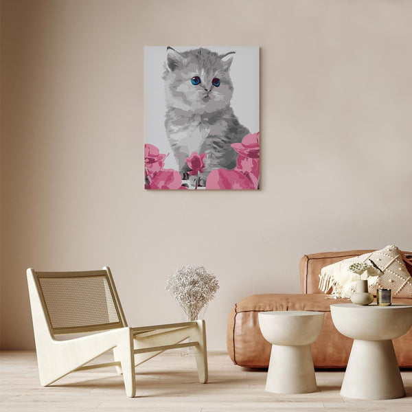 Quadro fai da te - Kitty Cat